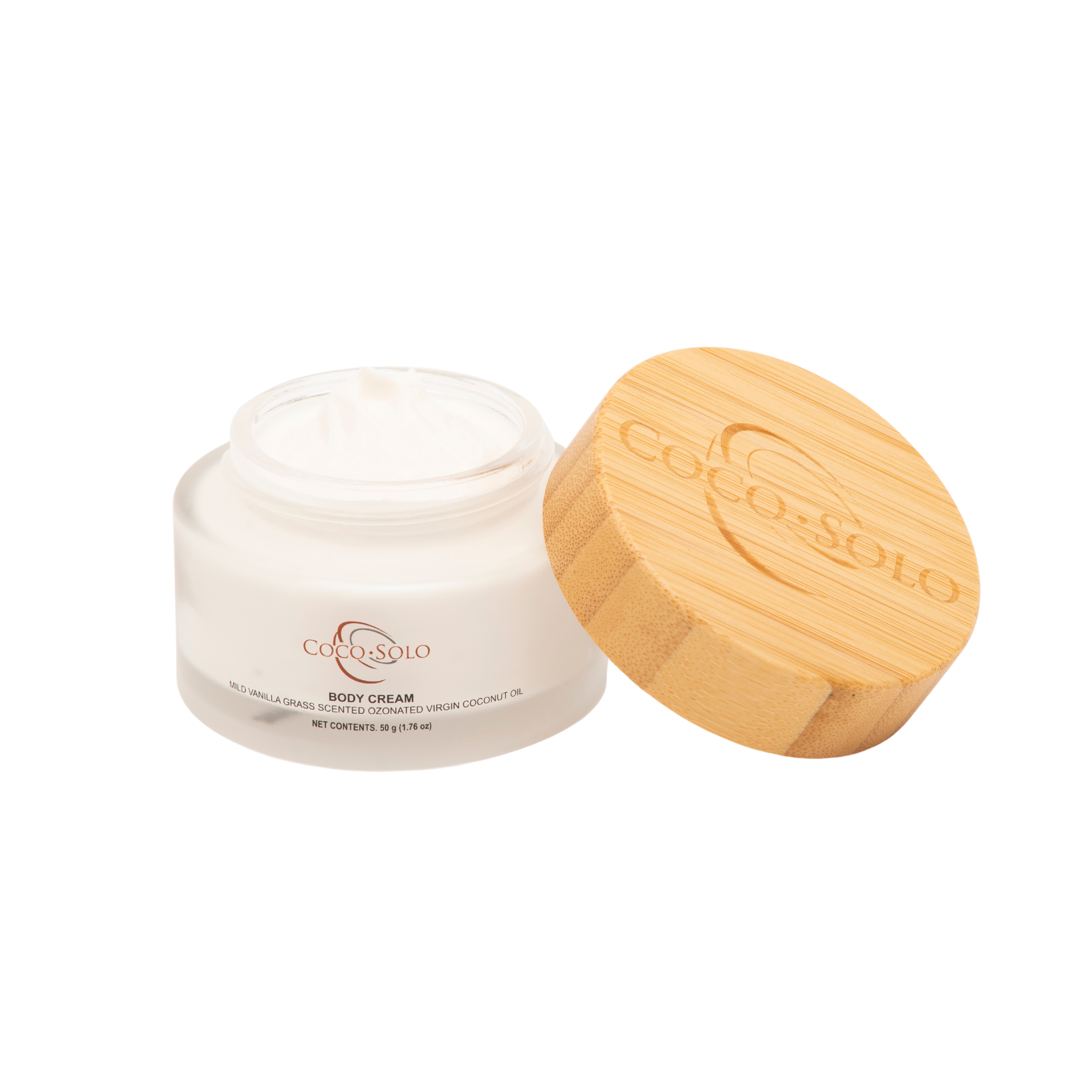 Coco Solo Vanilla Scented Ozonated Coconut Oil Body Cream
